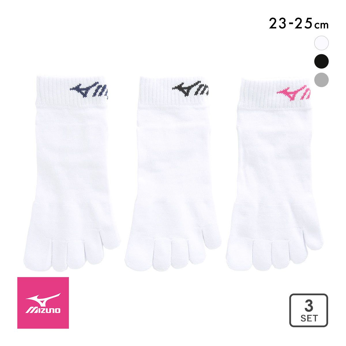 10OFF ߥ MIZUNO å ˡ  3­ 5ܻ   ǥ 23-25cm