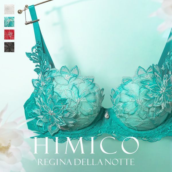 HIMICO 儚く神秘的な Regina della Notte ブラジャー BCDEF 011series
