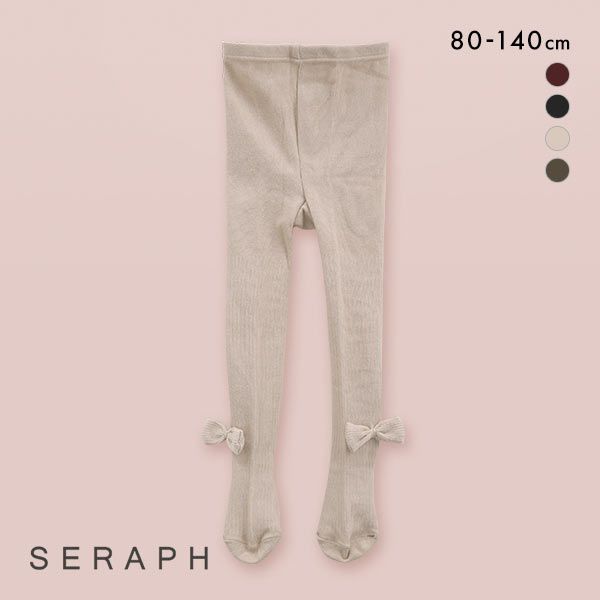 45%OFF セラフ Seraph ベビー キッズ ジュニア リボン付き シンプルリブタイツ 45%OFF セラフ Seraph ベビー キッズ ジュニア リボン付き シンプルリブタイツ