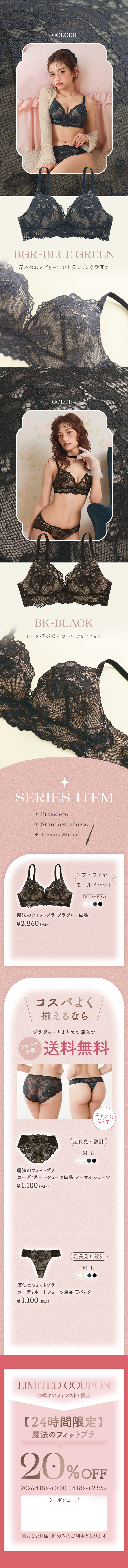 カラーバリエーションとシリーズアイテムのご案内