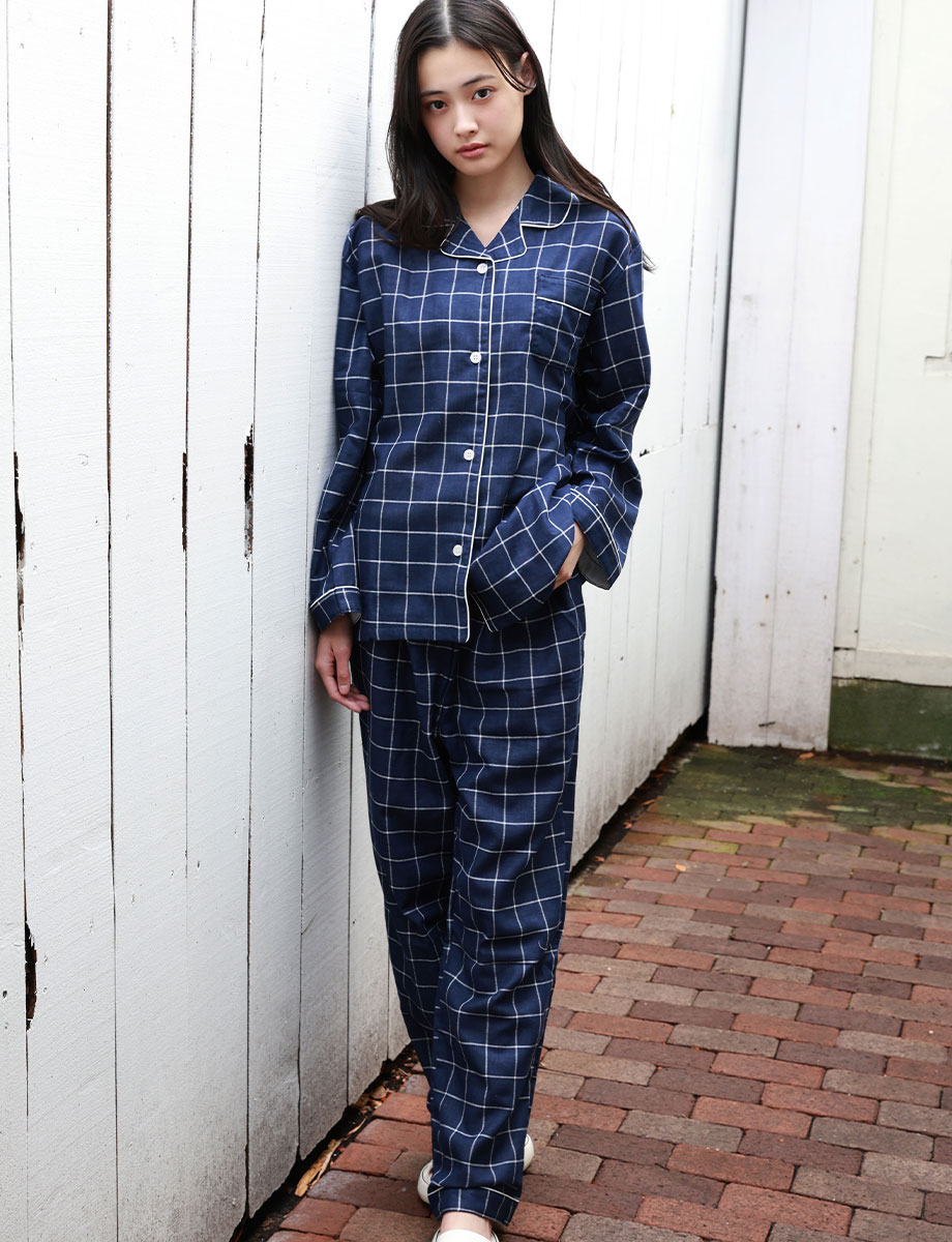 ふんわりなめらか ダブルガーゼパジャマ