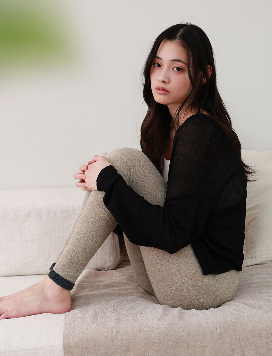 寝ながら美脚習慣 ゆる着圧レギンス